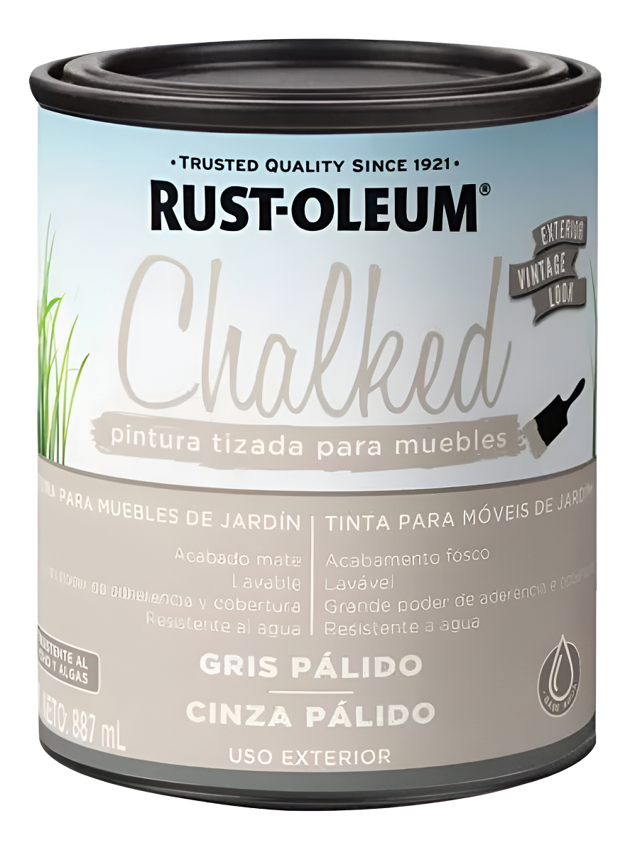 Pintura Tizada De Exterior Chalked Rust Óleum 887 Ml Ecopint - Imagen 28