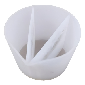 Molde Vaso De Silicona Con Divisores 4864 Colores Resina