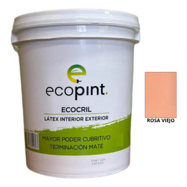 Latex Interior-exterior Antihongos 12 Colores - 20lts. - Imagen 2
