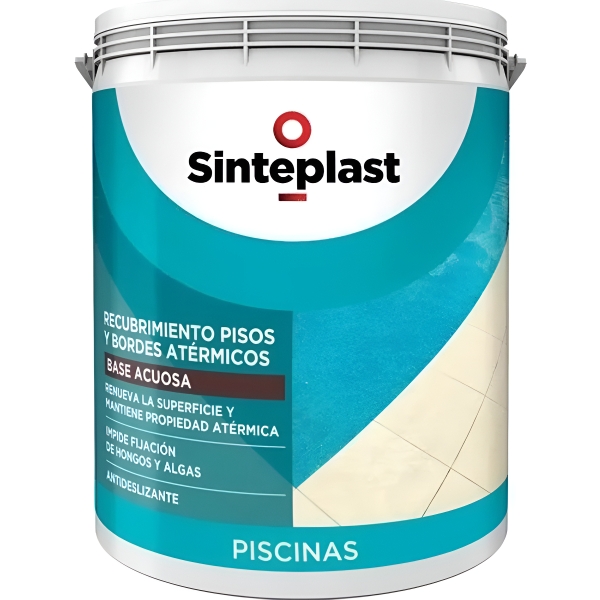 Recubrimiento Para Pisos Y Bordes Atérmicos De Piscinas 10 L