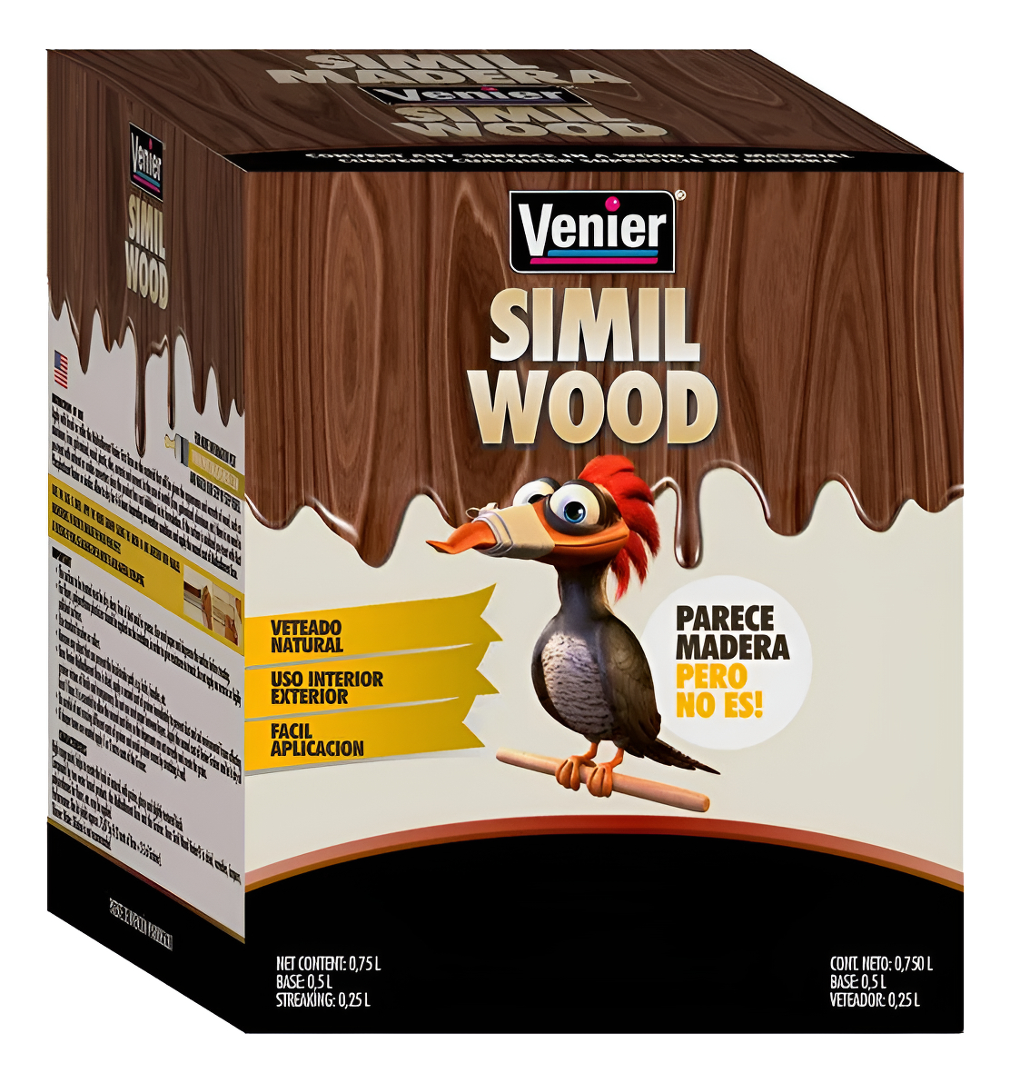Pintura Simil Madera Venier 1.5 Lts