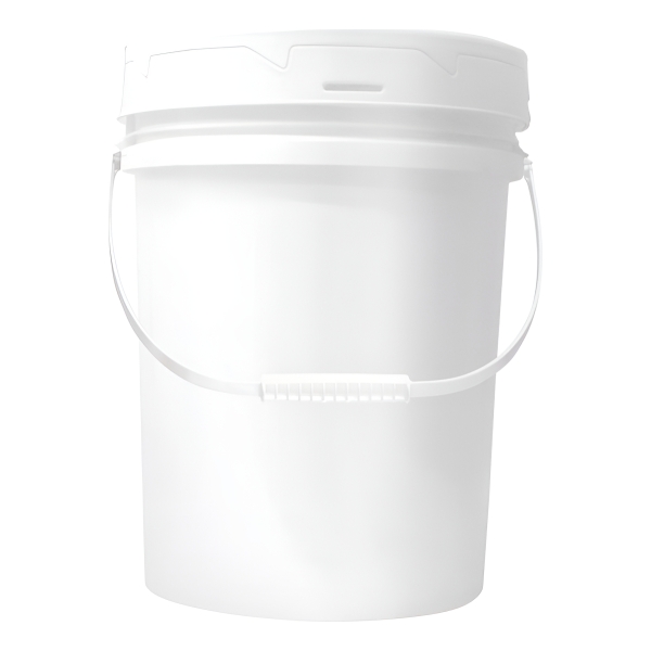 Balde Plastico Envase Tarrina 20 Litros Blanco Ecopint