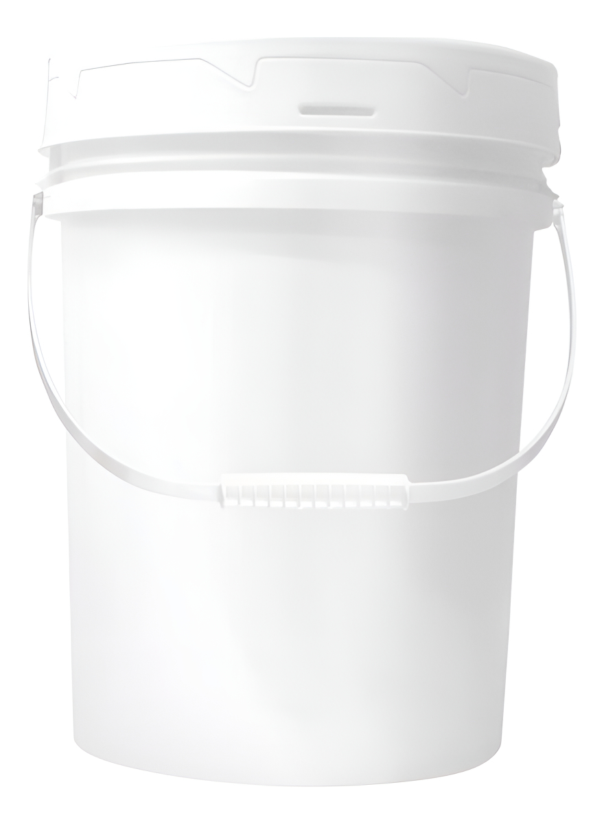 Balde Plastico Envase Tarrina 20 Litros Blanco Ecopint