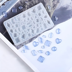 Molde Silicona 4868 Mini Gemas Para Resina