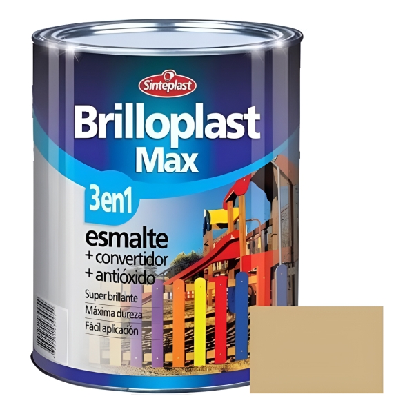 Brilloplast Max 3 En 1 Esmalte Convertidor Sinteplast 250ml - Imagen 55