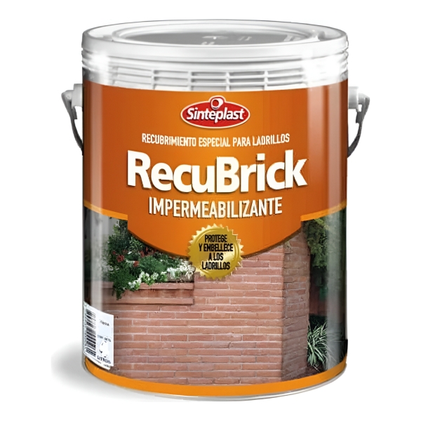 Impermeabilizante Recubrick Sinteplast Incoloro 10lt Ecopint
