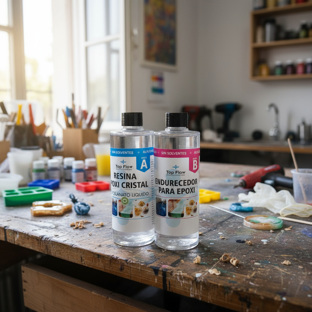 Kit Resina Arte Y Joyeria Con 4 Pigmentos Mica Polvo 10 Grs - Imagen 2