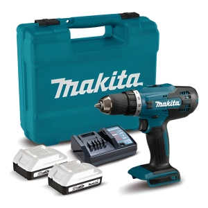 Taladro Atornillador A Bateria 1/2 C/mal. Makita-18v 2 Bat