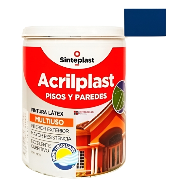 Pintura Latex Para Pisos Acrilplast Multiuso 4lt Sinteplast - Imagen 37
