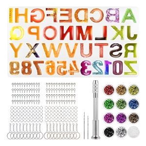 Molde Silicona 1569 / 2lts Set 236pz Abc - G4 Ecopint