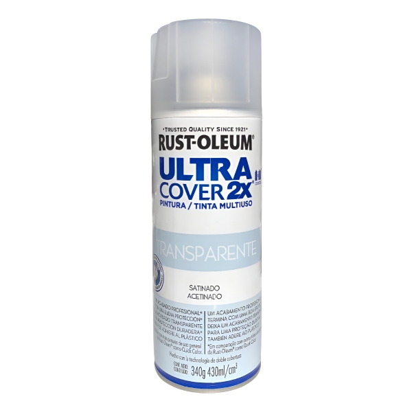 Ultra Cover 2x Pintura Multiuso En Aerosol Transparente - Imagen 3