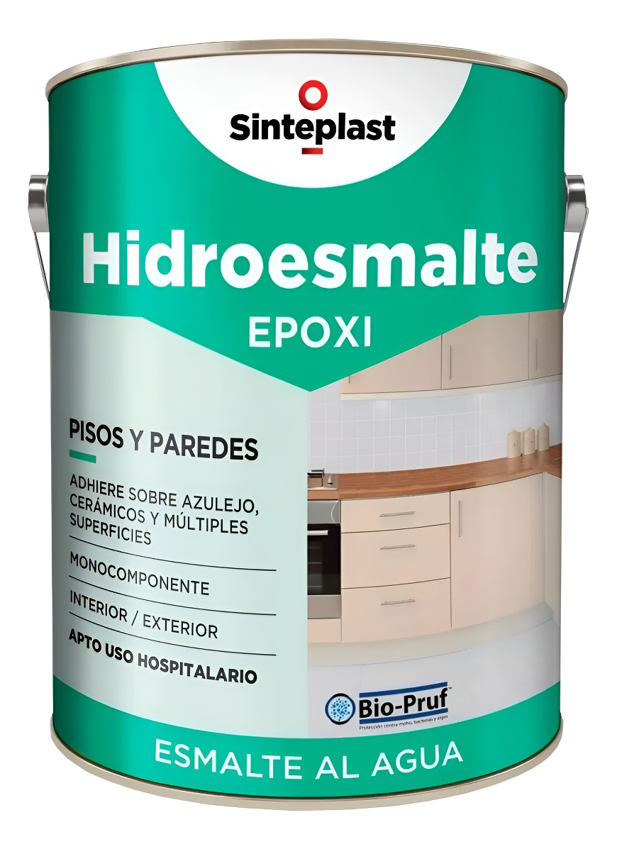 Epoxi P/ Azulejos Hidroesmalte Sinteplast Pisos Y Paredes 4l