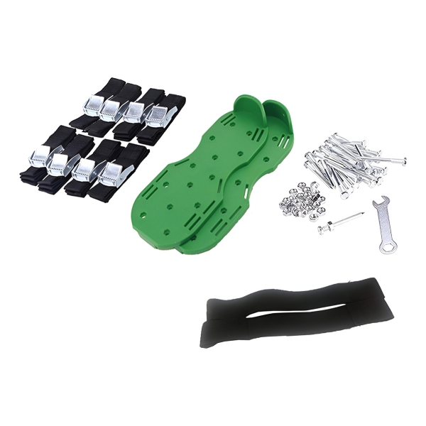 Zapato Bases De Plastico Con Clavos Aplicación Epoxi Verde - Imagen 8