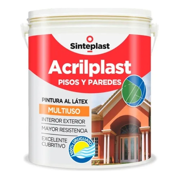 Pintura Latex Para Pisos Acrilplast Multiuso 10lt Sinteplast - Imagen 75