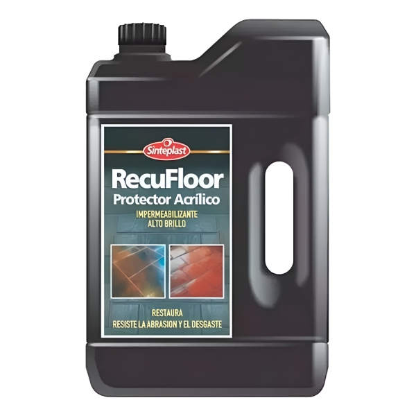 Recufloor Protector Acrilico P/piedra Y Pisos Sinteplast 1lt - Imagen 2