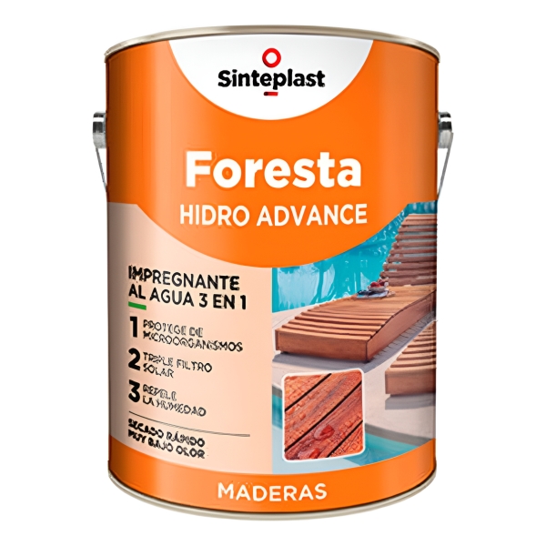 Protector De Madera Foresta Hidro Advance Satinado - 1l - Imagen 3