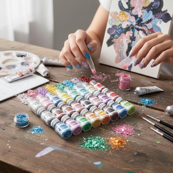 Glitter Chunky Holográfico Set 24 Colores Para Resina 8-10gr - Imagen 5