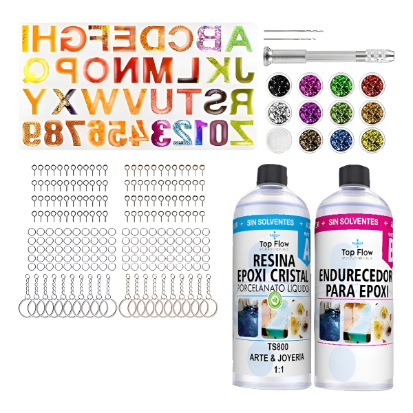 Molde Silicona 1569 / Set 236pz Abc - G4