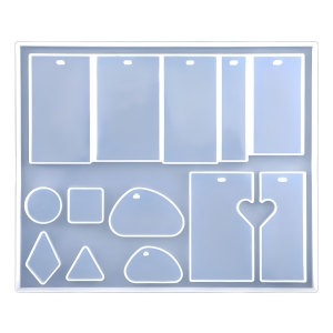 Molde De Silicona Caravanas Y Llaveros 1550 Ecopint