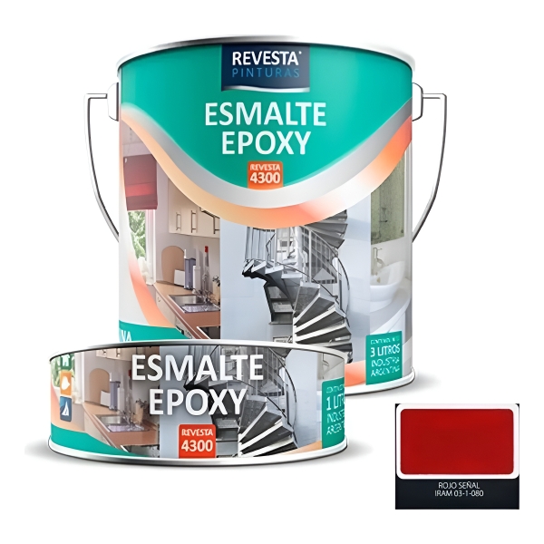 Esmalte Epoxi Brillante Secado Rapido Color - 4 L - Imagen 22