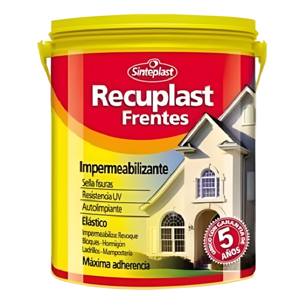 20lt Recuplast Frentes Impermeabilizante Colores Pasteles