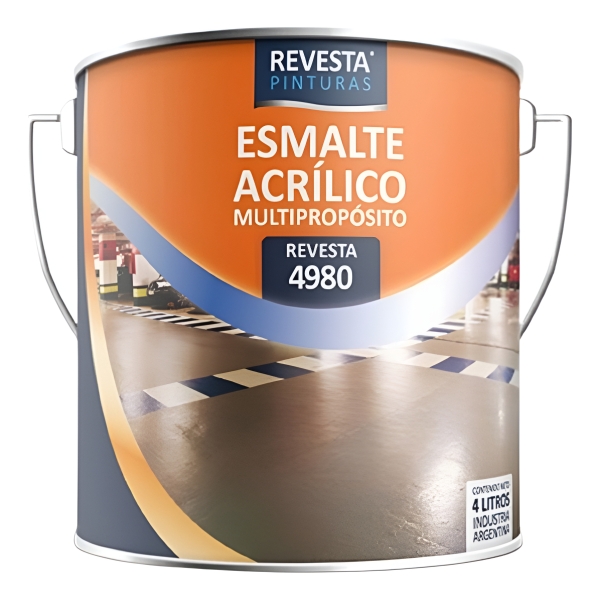 Esmalte Multiproposito Para Pisos 1l Revesta 4980 - Imagen 9