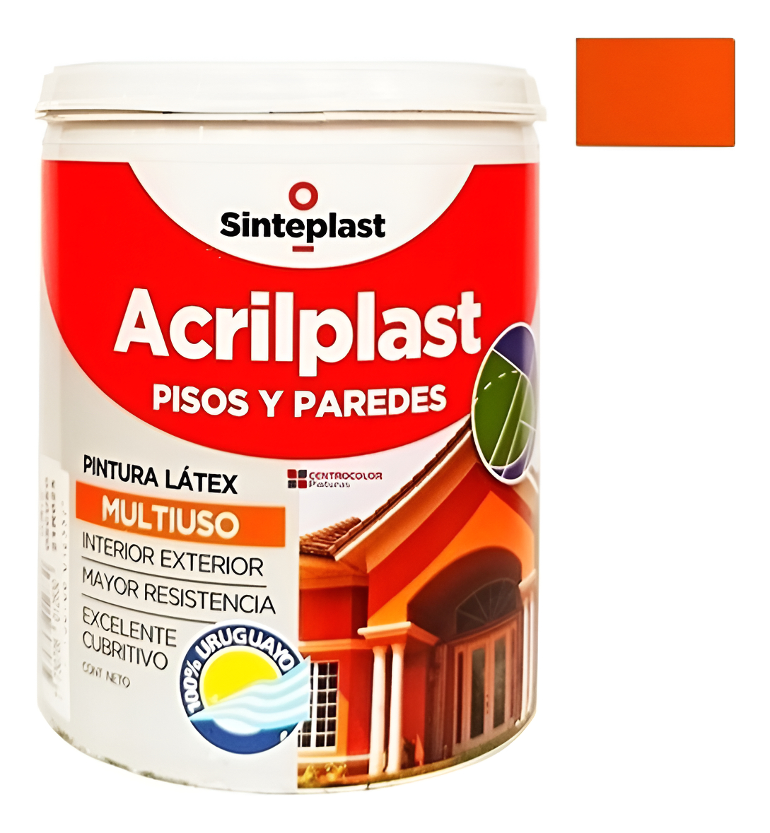 Pintura Latex Para Pisos Acrilplast Multiuso 10lt Sinteplast - Imagen 11