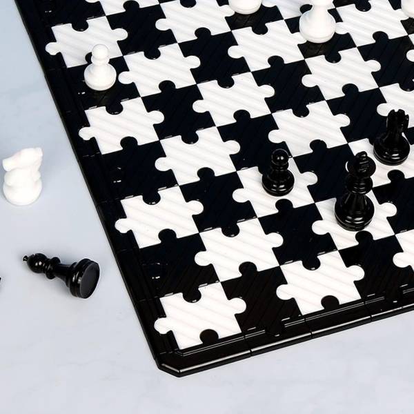 Molde De Silicona Puzzle Rompecabezas Para Resina Epoxi - Imagen 5