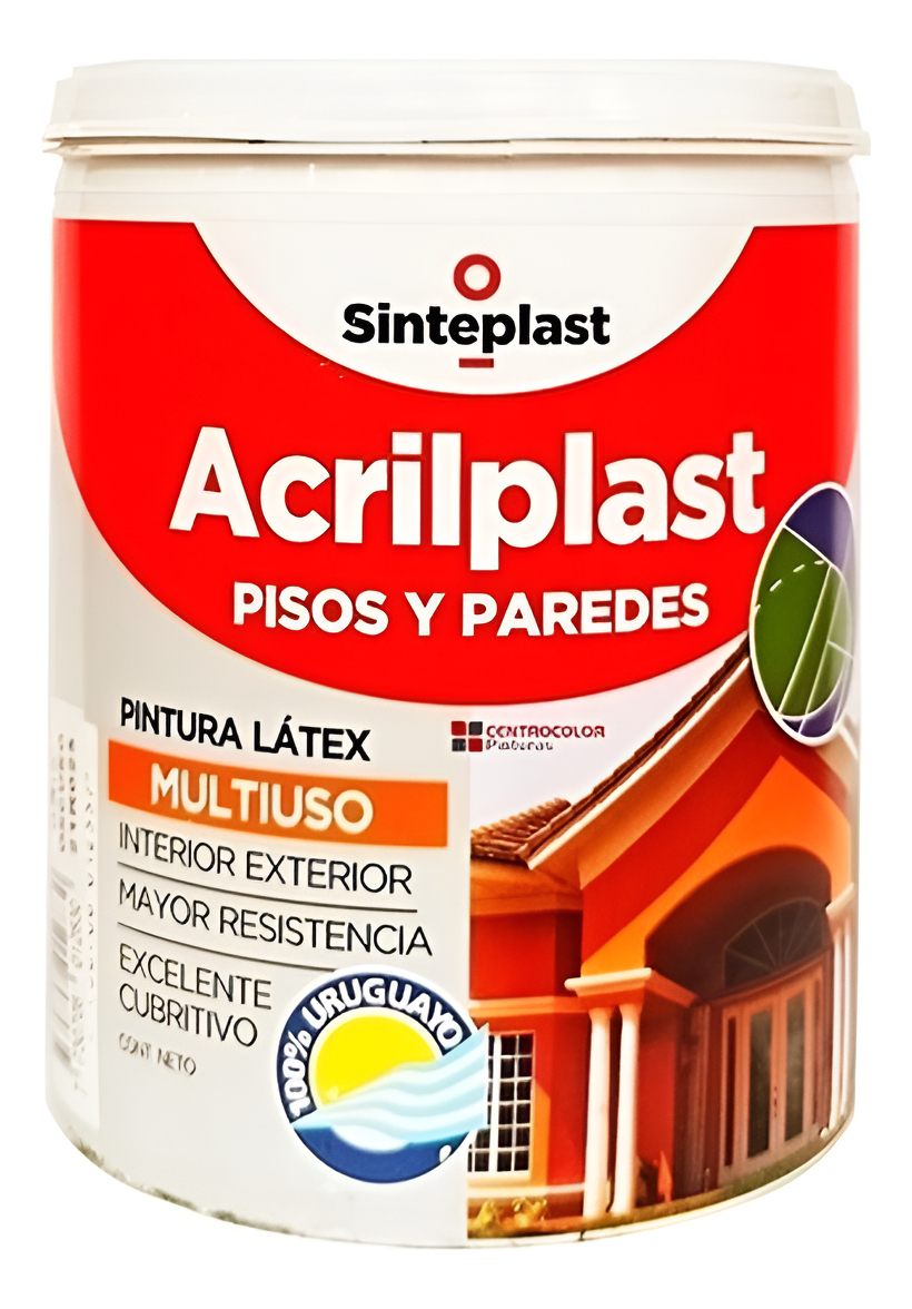 Pintura Latex Para Pisos Acrilplast Multiuso 10lt Sinteplast - Imagen 49