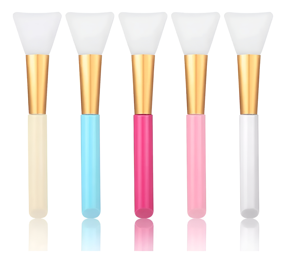 5 Pinceles De Silicona Para Detalles En Resina Ecopint