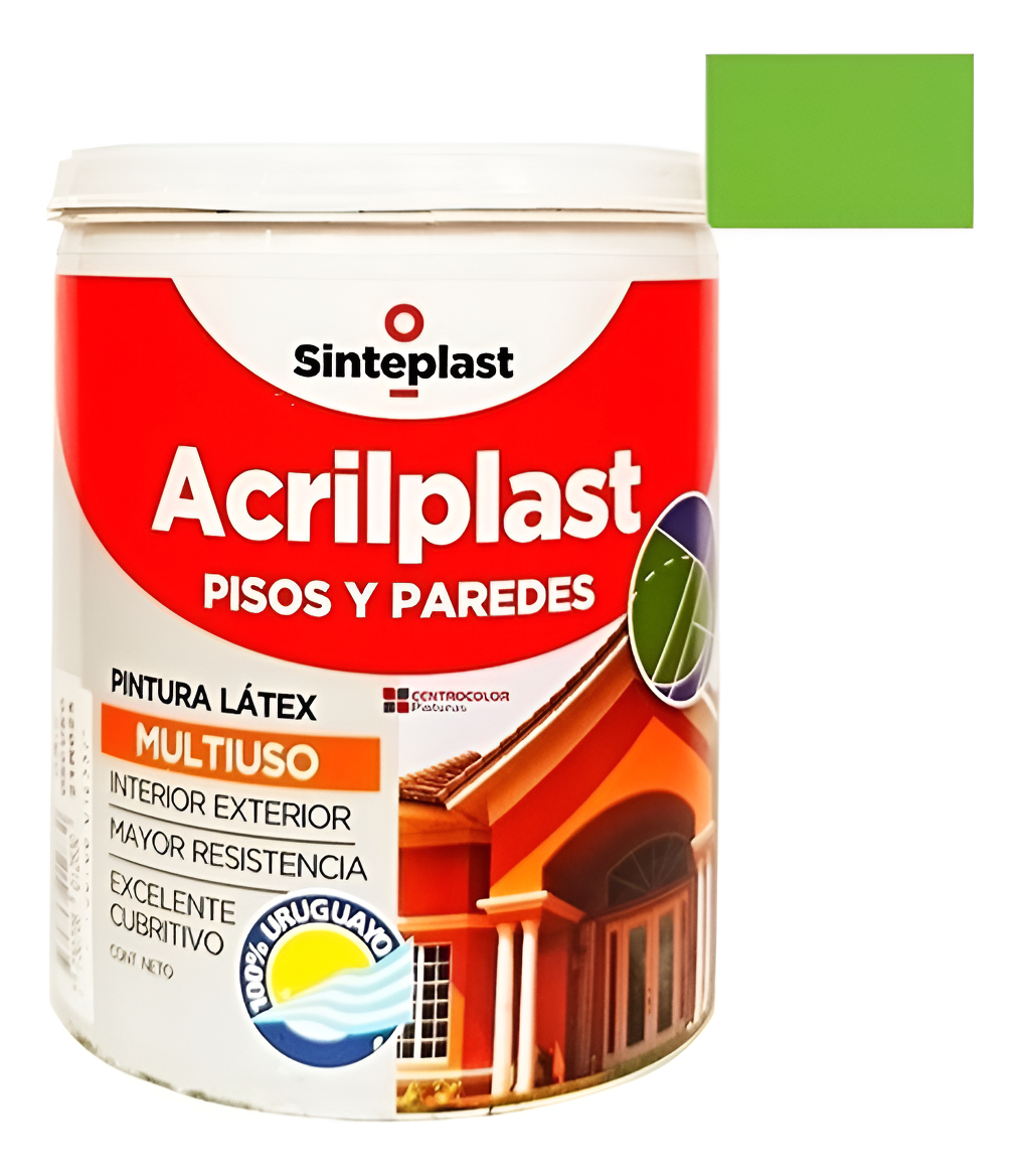 Pintura Latex Para Pisos Acrilplast Multiuso 10lt Sinteplast - Imagen 29
