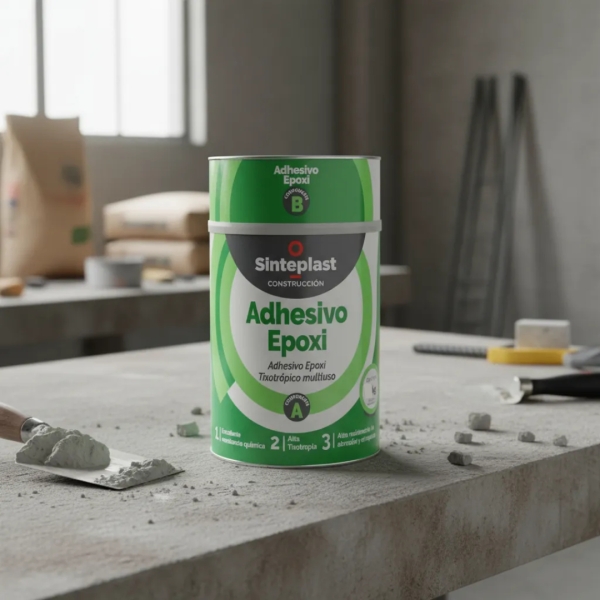 Adhesivo Epoxi Sinteplast 1 Kg (a+b) Tixotrópico Multiuso - Imagen 3