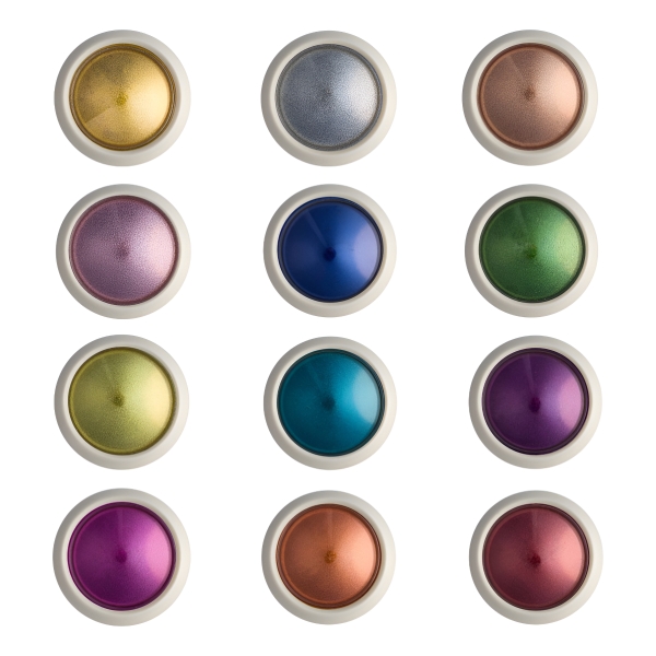 Pigmento Cromado Metalizado 15 Colores 2 Grs