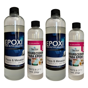 Resina Epoxi Pisos Y Mesadas A + B 2kg 3-1 - Ecopint