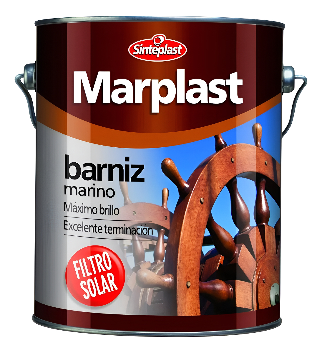 3,6lts Barniz Marino Alto Brillo Sinteplast Marplast Ecopint - Imagen 9