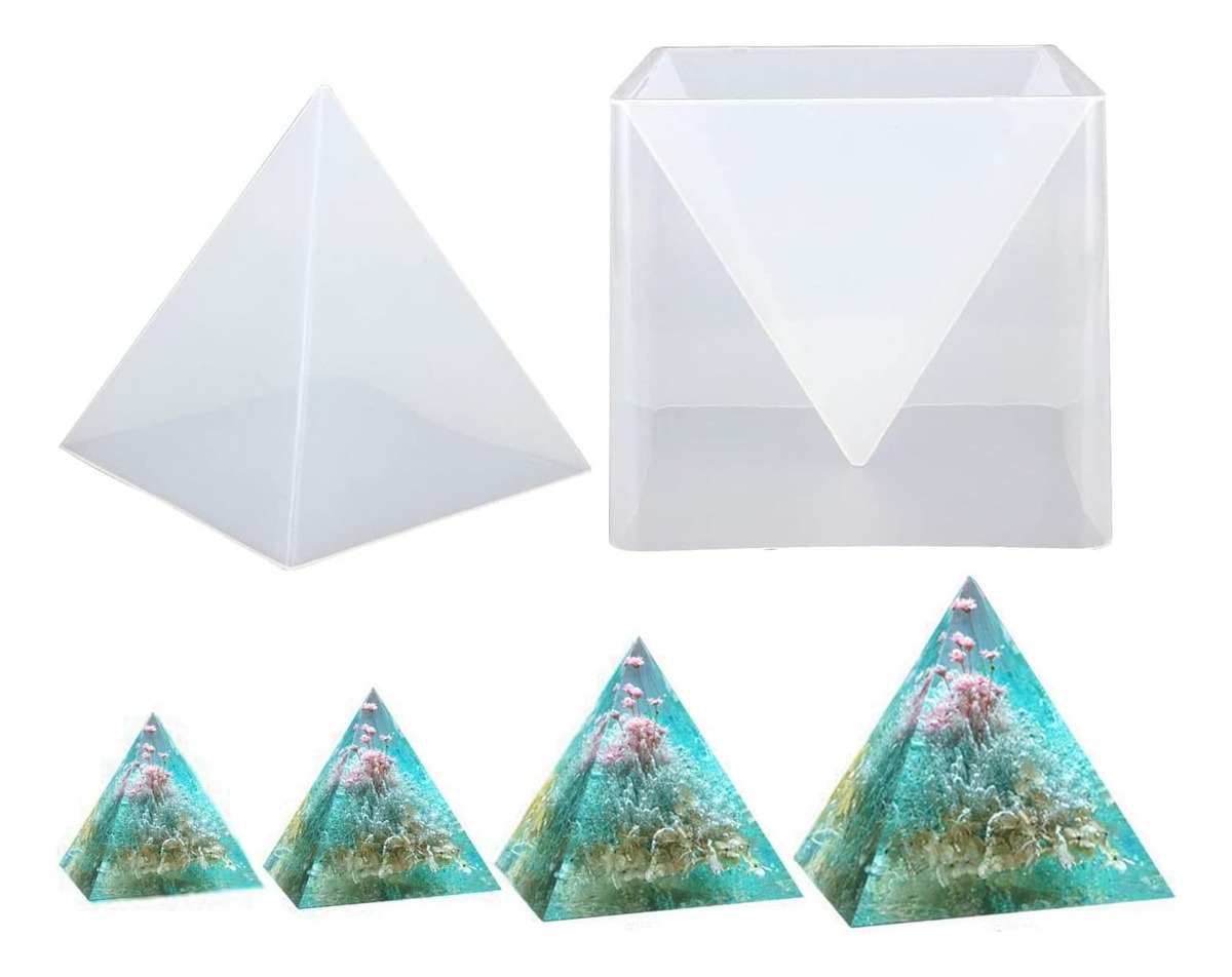 Molde Silicona 1452 6 Piezas Piramide Ecopint - Imagen 3