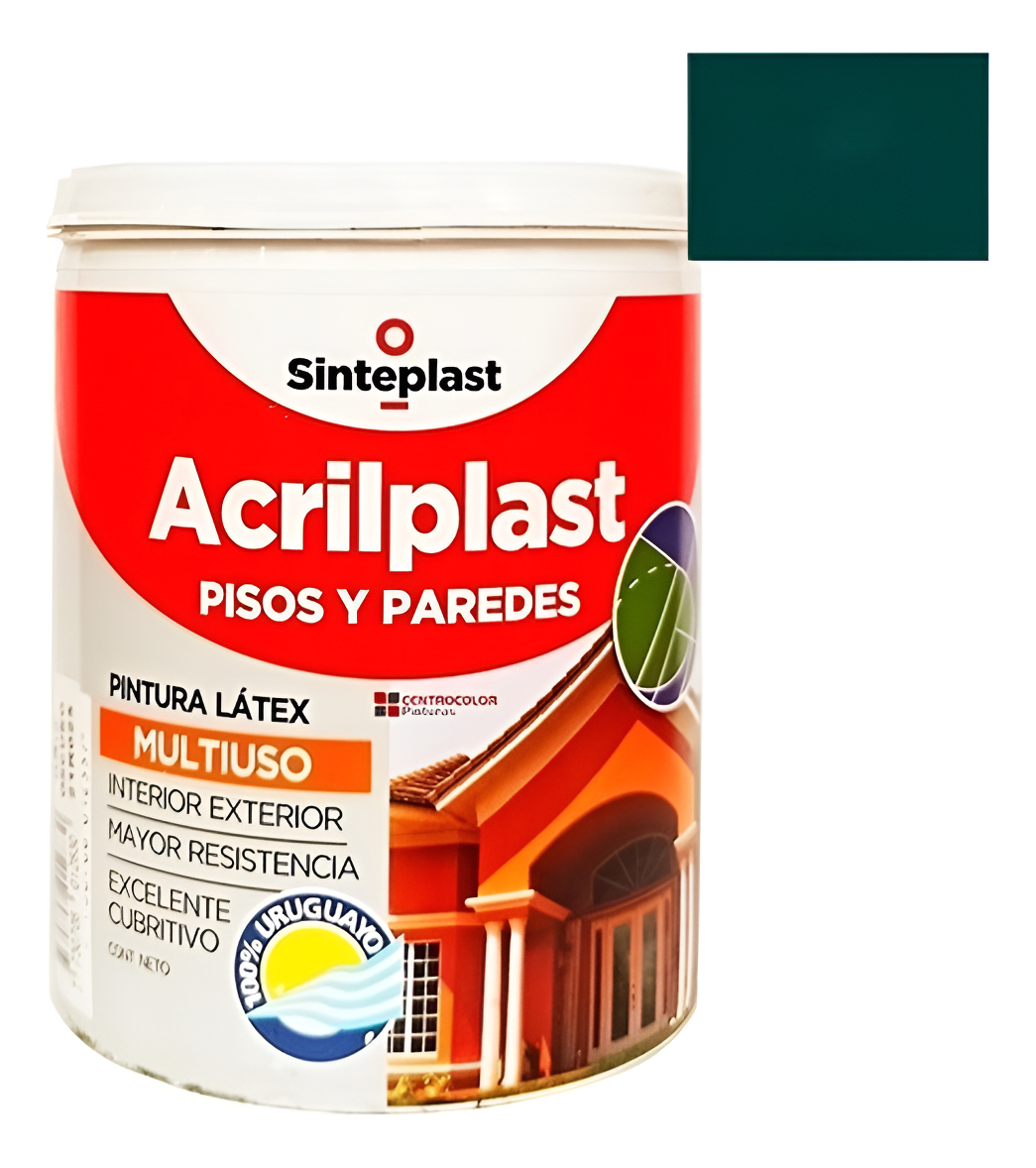 Pintura Latex Para Pisos Acrilplast Multiuso 10lt Sinteplast - Imagen 33