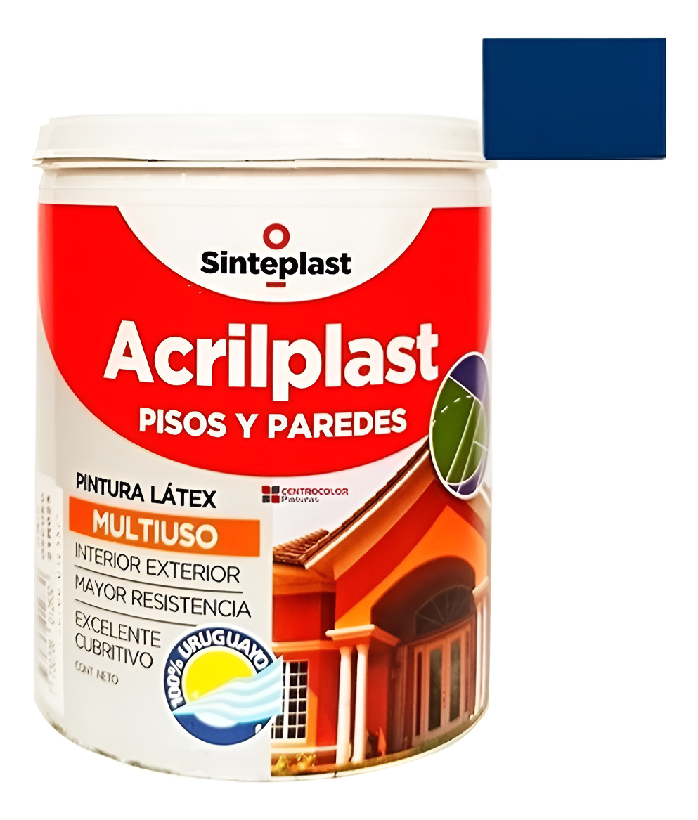 Pintura Latex Para Pisos Acrilplast Multiuso 10lt Sinteplast - Imagen 25