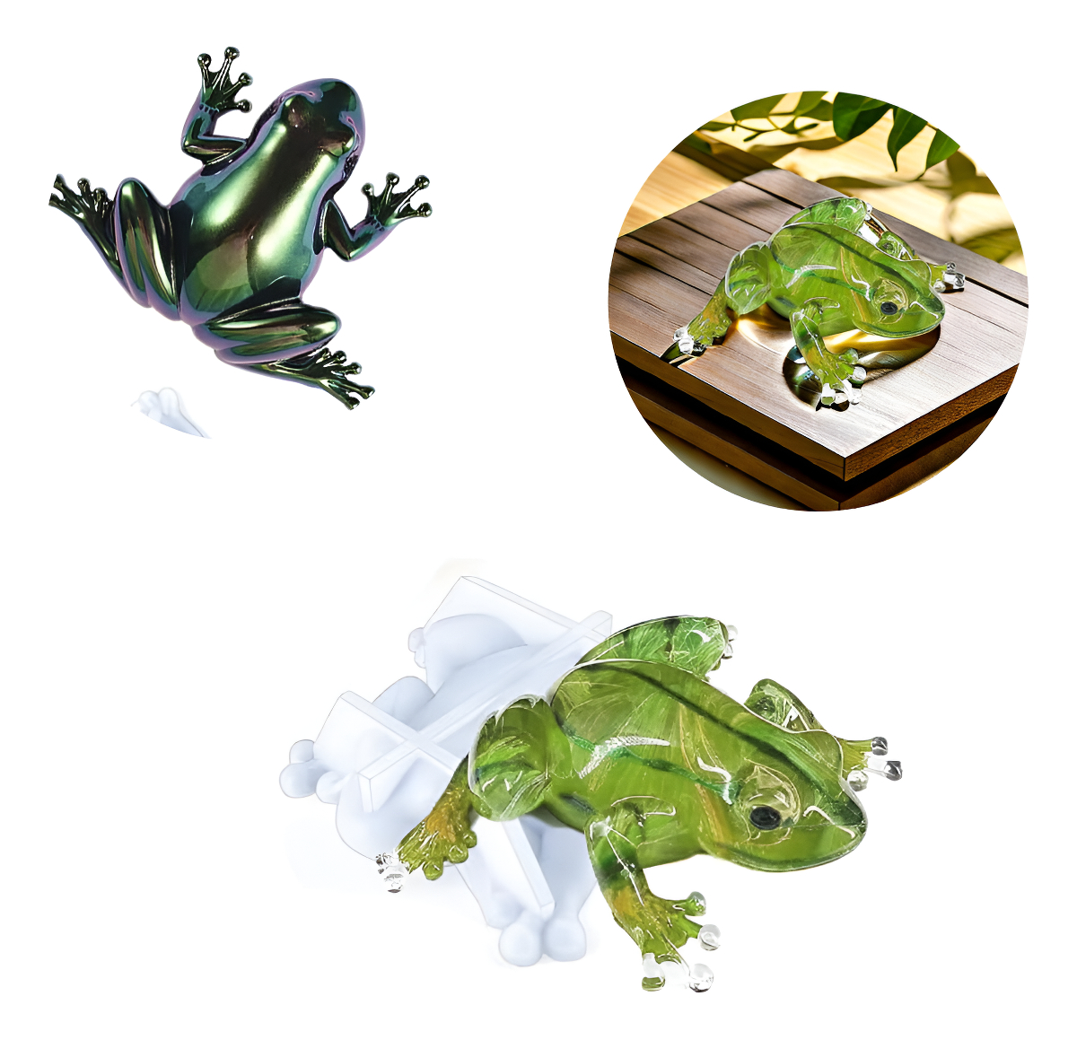 Molde Silicona Animales 3d Resina Velas Arte - Imagen 22