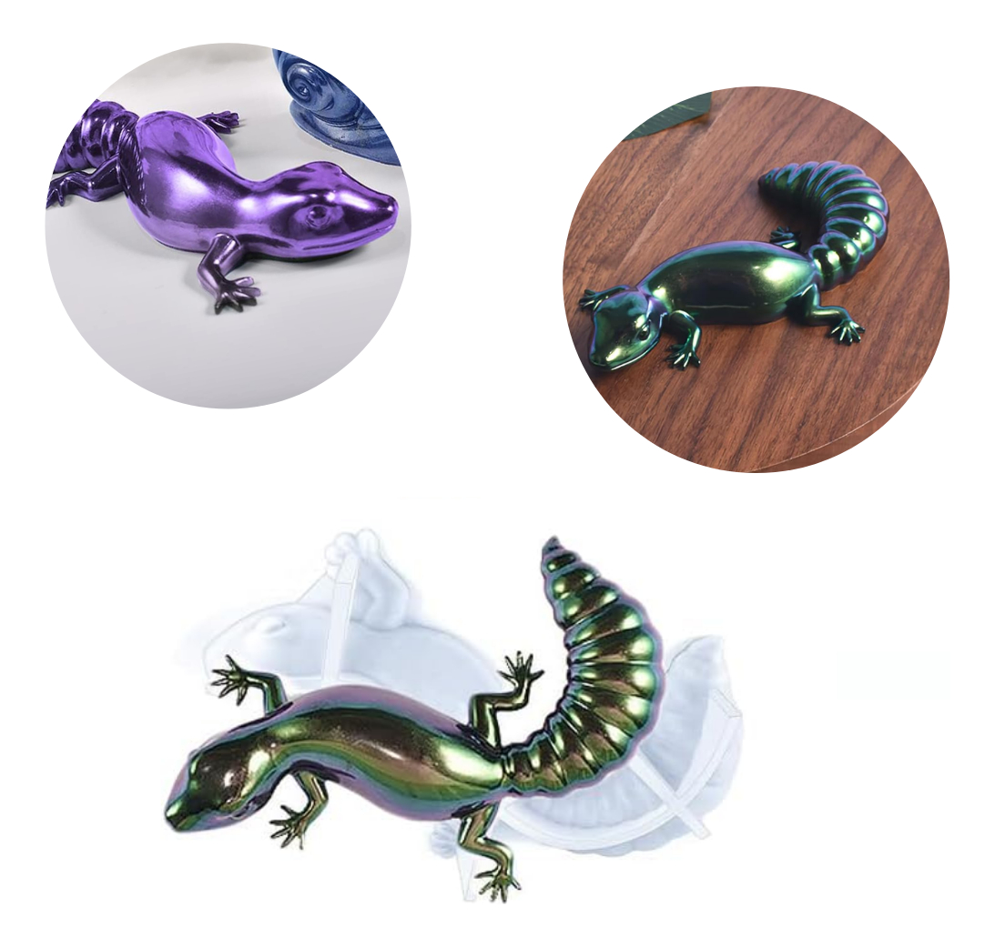 Molde Silicona Animales 3d Resina Velas Arte - Imagen 7