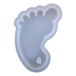 Molde De Silicona Pie De Bebé Para Llaveros Ecopint