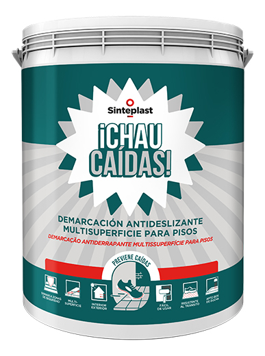 Pintura Antideslizante Pisos Sinteplast 1l Chau Caidas Acaba - Imagen 2