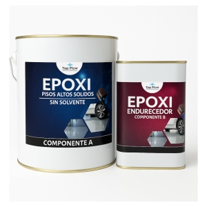 Pintura Epoxi Pisos Topflow 95% Sólidos S.v (a+b) 5 Lt