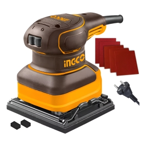Lijadora Orbital 240w Ingco Ps2416 Con 5 Lijas Ecopint