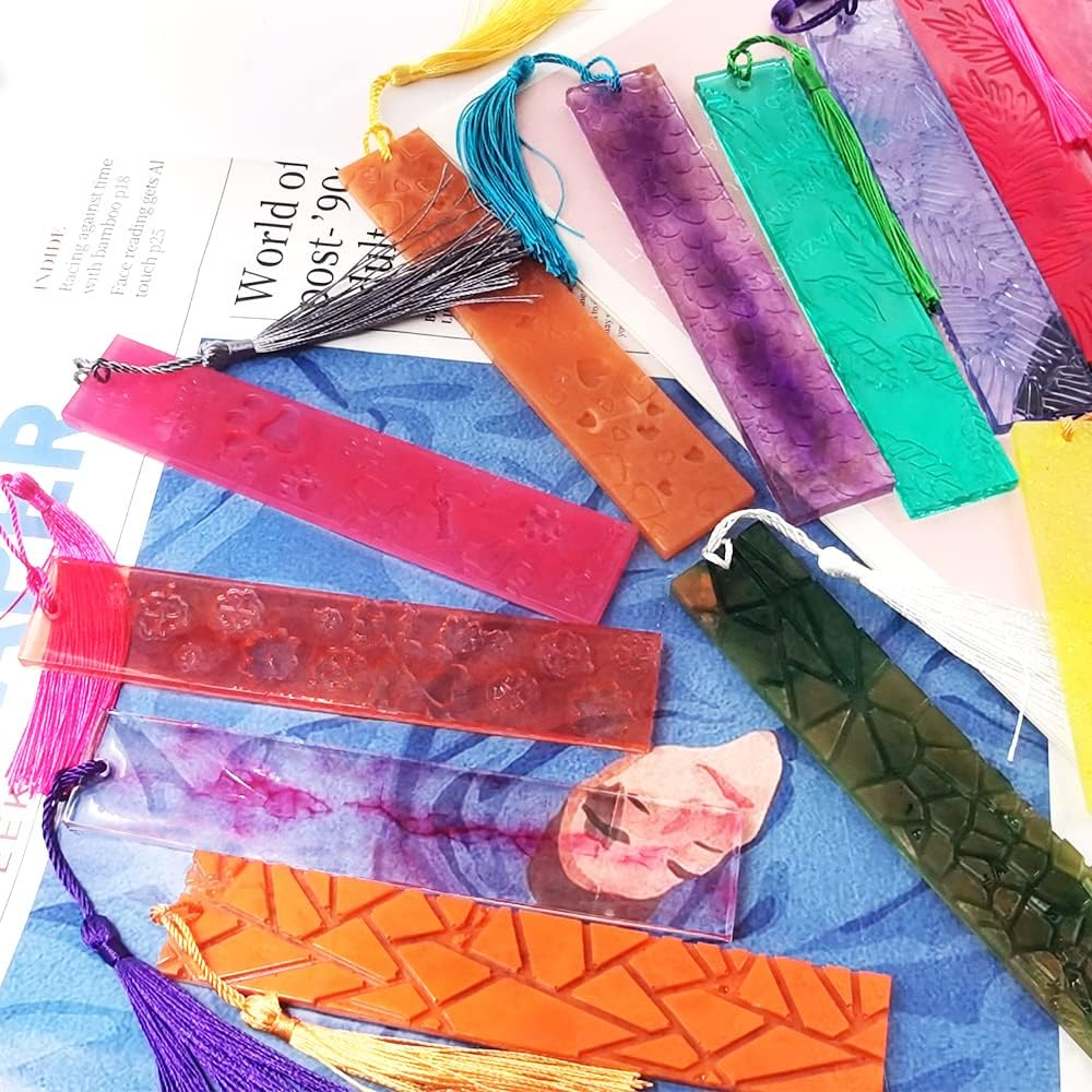 Set 2 Moldes De Silicona De Marcadores De Libros - Imagen 6