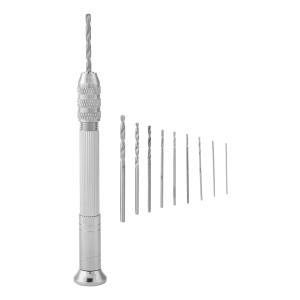 Mini Taladro Manual Con 10 Mechas Para Artesanías Resina