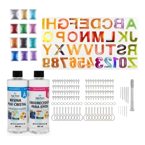 Molde Silicona 1569 / Set 236pz Abc - G4