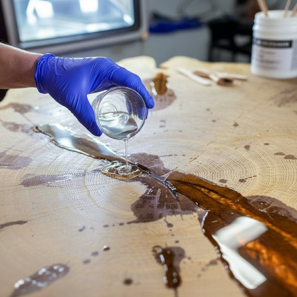 20kg Resina Epoxi Terminación Cristal Multi 3:1(a+b) Tf400ab - Imagen 2