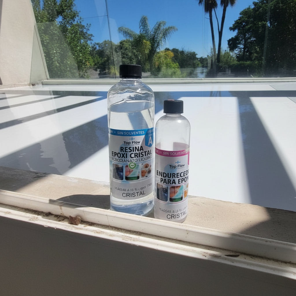 20kg Resina Epoxi Terminación Cristal Multi 3:1(a+b) Tf400ab - Imagen 3