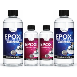 Resina Epoxi Pisos Y Mesadas A + B 2kg 3-1 - Ecopint